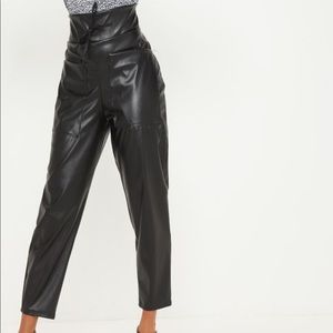 PRETTYLITTLETHING Faux Leather Pants